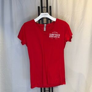 Next Level Apparel Red Surftech Board‎ Tee